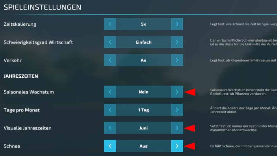 LS22 Tutorial Jahreszeiten vorher